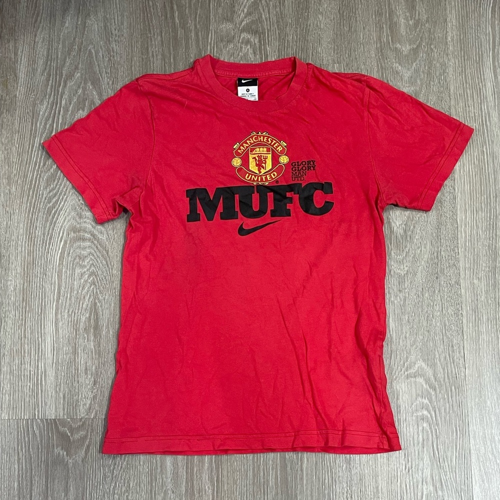 Nike Manchester United Football Club MUFC T-Shirt Sz. S